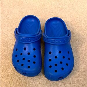 Blue Crocs